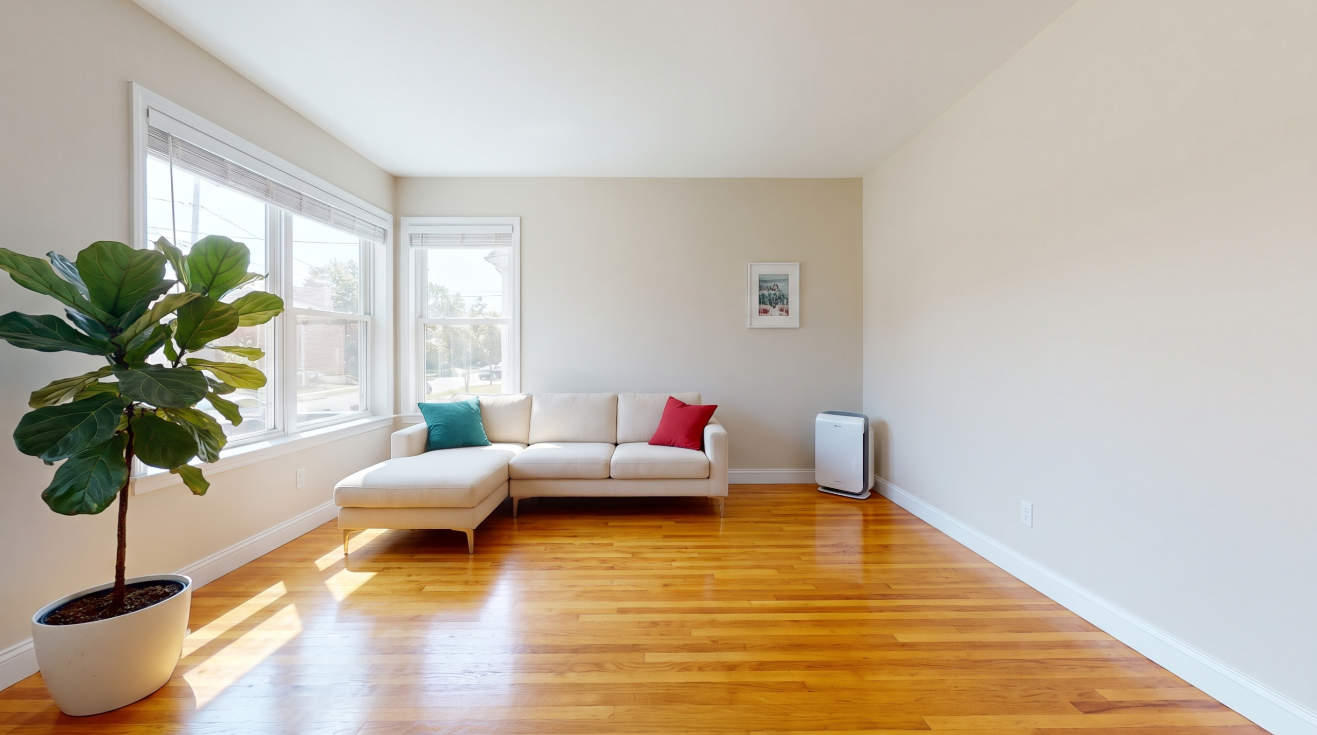 General water damage cleanup themed website visual for Twin Cities Damage Restoration